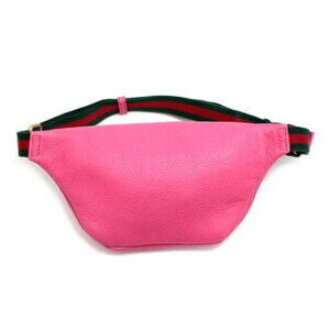 Gucci Waist Bag Bag Leather Logo Pink